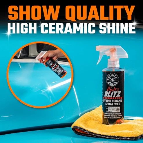 ГИБРИДНЫЙ КЕРАМИЧЕСКИЙ ВОСК HYDROBLITZ HYBRID CERAMIC SPRAY WAX - 473мл