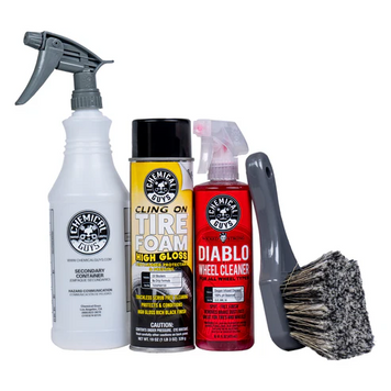 НАБІР ДЛЯ ОЧИЩЕННЯ КОЛІС ТА БЛИСКУ ШИН THE DIABLO WHEEL CLEANING & TIRE FOAMING SHINE KIT