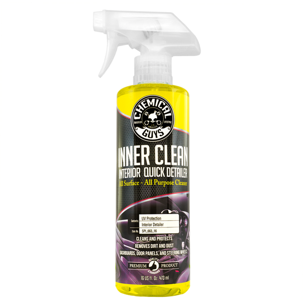 INNERCLEAN INTERIOR QUICK DETAILER AND PROTECTANT - PINEAPPLE SCENT - 473ml