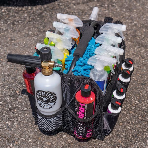Сумка-органайзер прозрачная на молнии Chemical Guys Clear Carry Zippered Storage Bag
