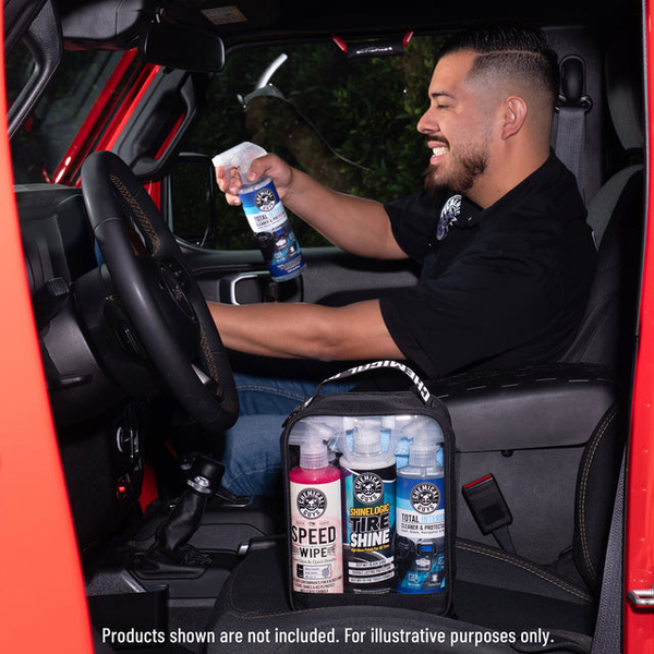 Сумка-органайзер прозрачная на молнии Chemical Guys Clear Carry Zippered Storage Bag
