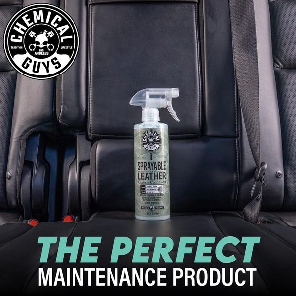 ОЧИСТИТЕЛЬ И КОНДИЦИОНЕР ДЛЯ КОЖИ АВТО 2 В 1 SPRAYABLE LEATHER CLEANER & CONDITIONER IN ONE - 473мл