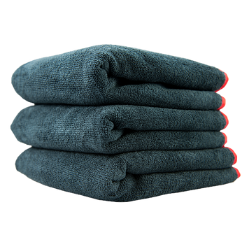 PREMIUM RED LINE MICROFIBER TOWEL 40*40cm 3 pack