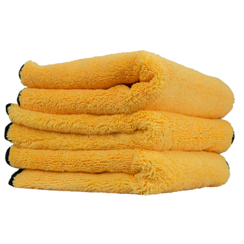 SUPER PLUSH TOWEL, ORANGE 40 x 40cm 3 pack
