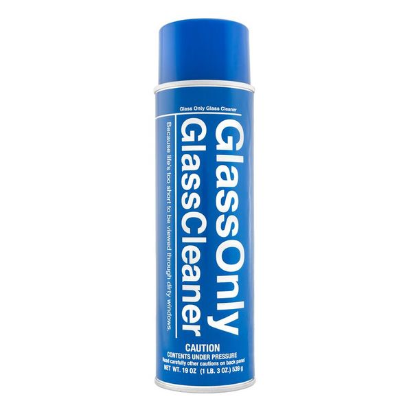 GLASS ONLY EASY TO USE FOAMING AEROSOL CLEANER SPRAY