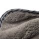 WOOLLY MAMMOTH MICROFIBER DRYING TOWEL, 64 x 91cm - GRAY