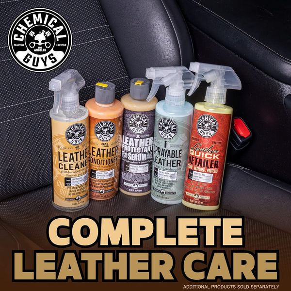 ОЧИСТИТЕЛЬ ДЛЯ КОЖИ LEATHER CLEANER COLOR LESS & ODOR LESS SUPER CLEANER 473 мл