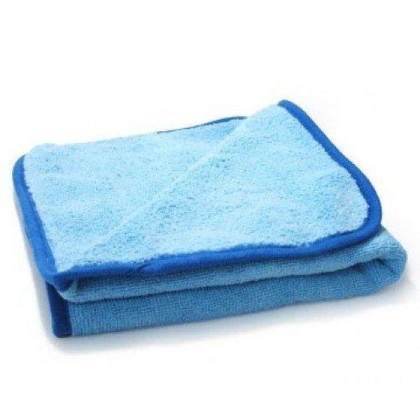 ПОЛОТЕНЦЕ СУПЕР ПЛЮШЕВОЕ, МИКРОФИБРА, СИНЕЕ SUPER PLUSH TOWEL 40 x 40см