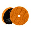 ПОЛИРОВАЛЬНЫЙ КРУГ СРЕДНЕЙ ЖЕСТКОСТИ РЕЖУЩИЙ ОРАНЖЕВЫЙ ORANGE HEX-LOGIC QUANTUM MEDIUM-HEAVY CUTTING PAD 5" /125мм