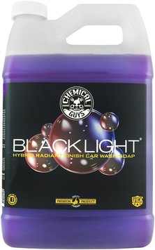 BLACK LIGHT HYBRID RADIANT FINISH CAR WASH SOAP FOR BLACK AND DARK COLORED CARS - 3785ml