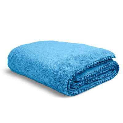 WOOLLY MAMMOTH MICROFIBER DRYING TOWEL, 64 x 91cm - BLUE