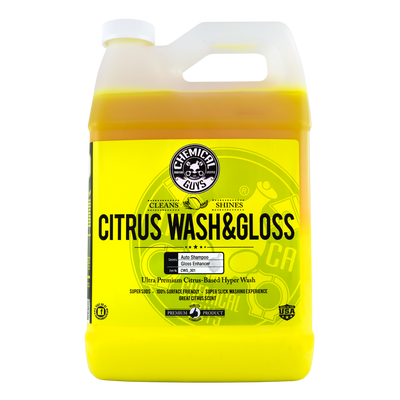 АВТОШАМПУНЬ CITRUS WASH AND GLOSS CONCENTRATED ULTRA PREMIUM HYPER WASH AND GLOSS - 1893мл