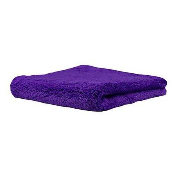 HAPPY ENDING EDGELESS MICROFIBER TOWELS, PURPLE