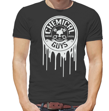 Футболка брендовая Chemical Guys White Dripping Logo T-Shirt XL