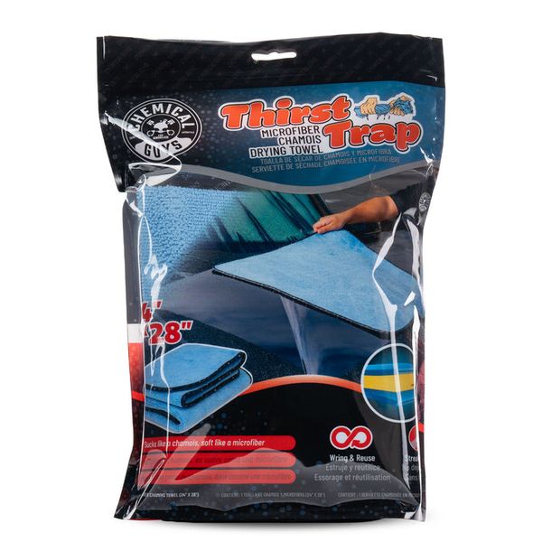 THIRST TRAP MICROFIBER CHAMOIS DRYING TOWEL