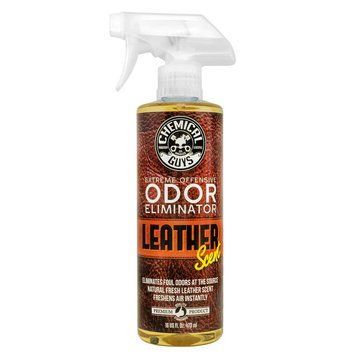 Нейтрализатор поглотитель запахов Extreme Offensive Odor Eliminator & Air Freshener Leather Scent 473мл