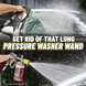ПІСТОЛЕТ ДЛЯ МИЙКИ ВИСОКОГО ТИСКУ TORQ SNUBBY PRESSURE WASHER GUN - FOAM CANNON ATTACHMENT NEW