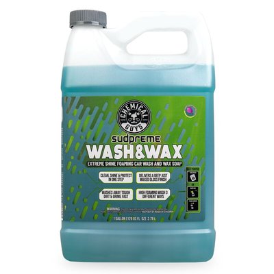 АВТОШАМПУНЬ SUDPREME WASH & WAX EXTREME SHINE FOAMING CAR WASH SOAP - 3785мл
