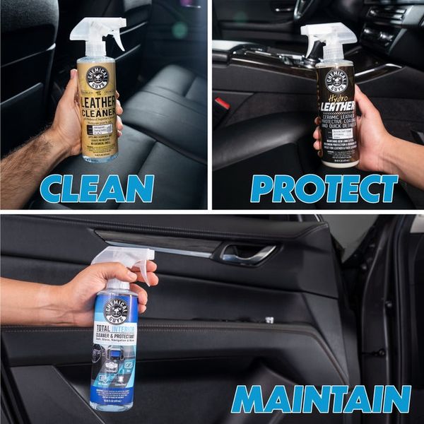 НАБІР ДЛЯ ЧИЩЕННЯ ТА ЗАХИСТУ ШКІРЯНОГО САЛОНУ LEATHER INTERIOR CLEAN & PROTECT KIT