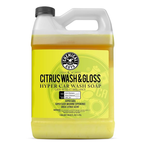 CITRUS WASH AND GLOSS CONCENTRATED ULTRA PREMIUM HYPER WASH AND GLOSS - 3785ml