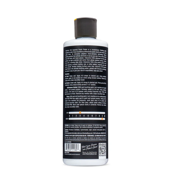 ПАСТА ПОЛИРОВАЛЬНАЯ МЕЛКОАБРАЗИВНАЯ InSynchro V45 Supreme Finish Polish - 473мл