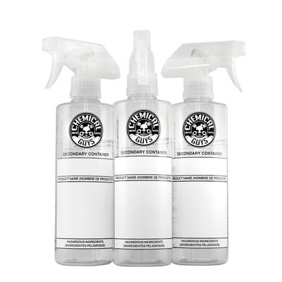 SECONDARY CONTAINER DILUTION BOTTLES - SPRAYER TOP (3 PACK)